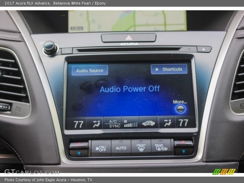 Bellanova White Pearl / Ebony 2017 Acura RLX Advance