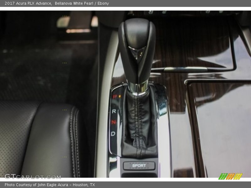 Bellanova White Pearl / Ebony 2017 Acura RLX Advance