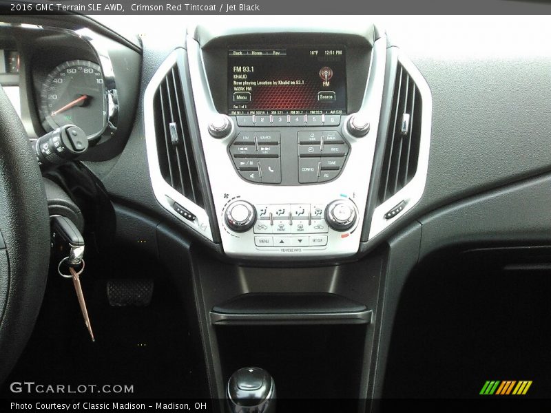 Crimson Red Tintcoat / Jet Black 2016 GMC Terrain SLE AWD