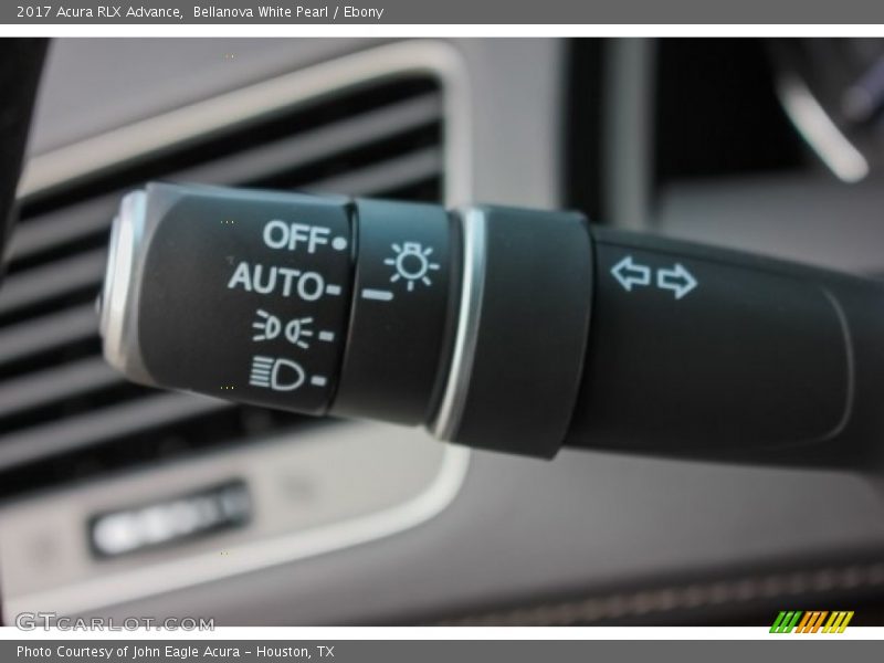 Bellanova White Pearl / Ebony 2017 Acura RLX Advance
