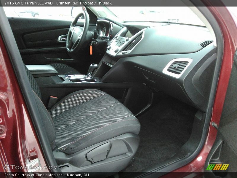 Crimson Red Tintcoat / Jet Black 2016 GMC Terrain SLE AWD