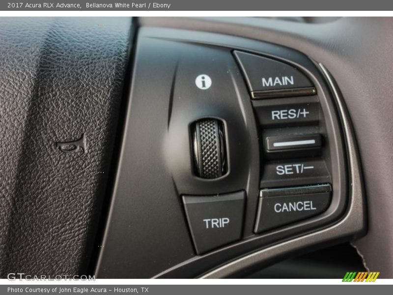 Bellanova White Pearl / Ebony 2017 Acura RLX Advance