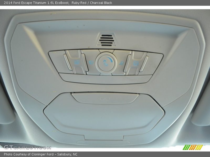 Ruby Red / Charcoal Black 2014 Ford Escape Titanium 1.6L EcoBoost