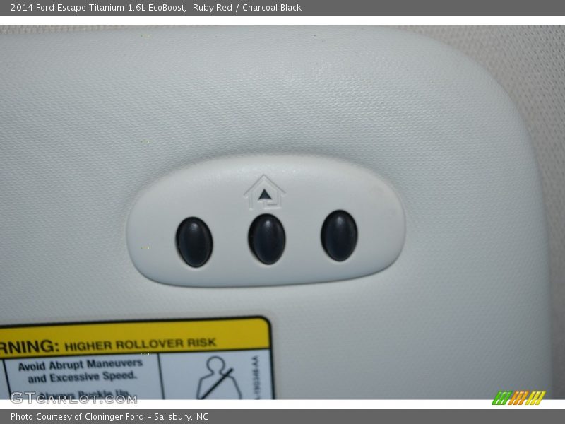 Ruby Red / Charcoal Black 2014 Ford Escape Titanium 1.6L EcoBoost