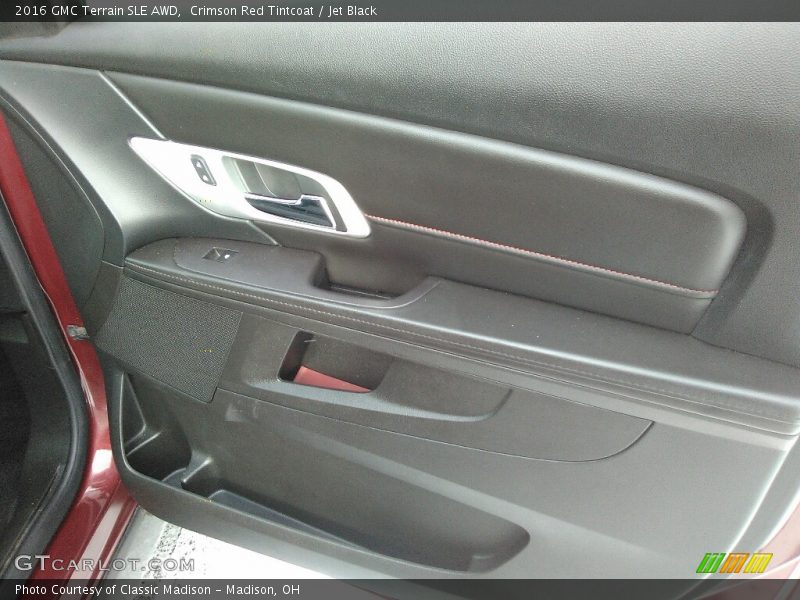Crimson Red Tintcoat / Jet Black 2016 GMC Terrain SLE AWD