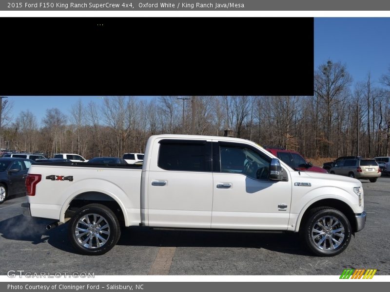 Oxford White / King Ranch Java/Mesa 2015 Ford F150 King Ranch SuperCrew 4x4