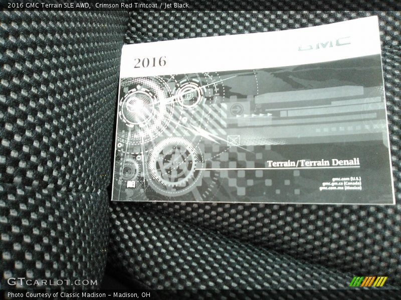 Crimson Red Tintcoat / Jet Black 2016 GMC Terrain SLE AWD