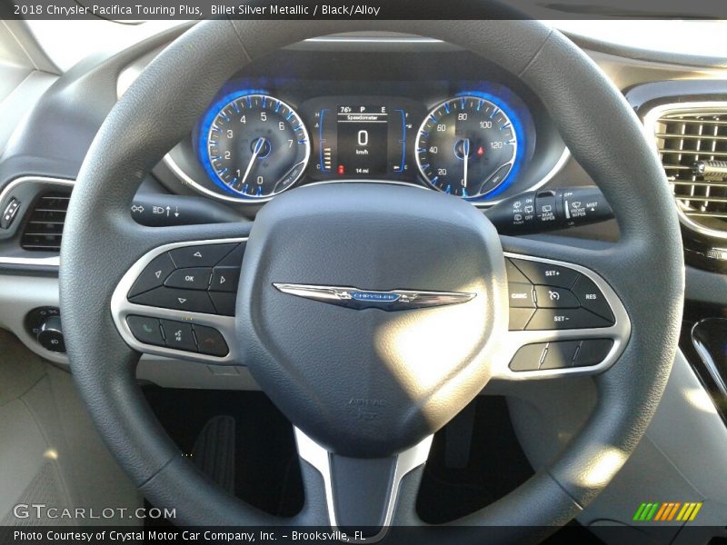Billet Silver Metallic / Black/Alloy 2018 Chrysler Pacifica Touring Plus