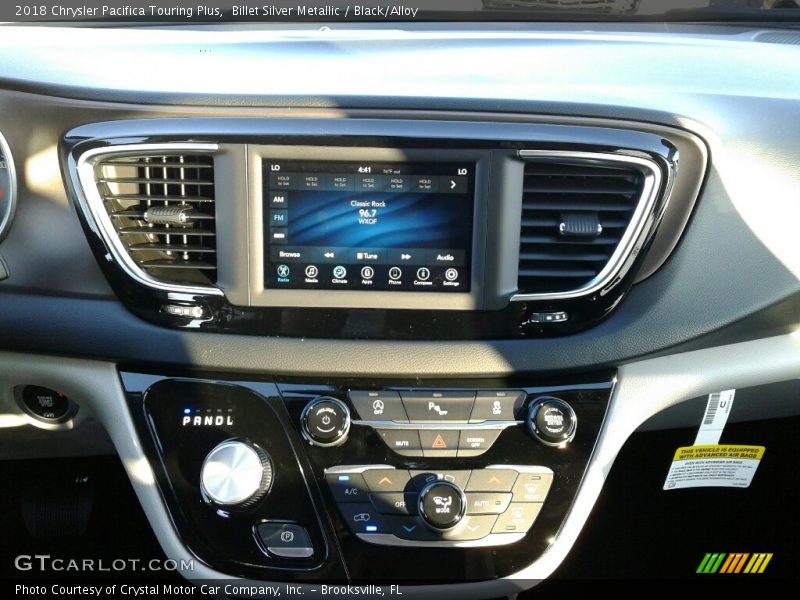 Billet Silver Metallic / Black/Alloy 2018 Chrysler Pacifica Touring Plus