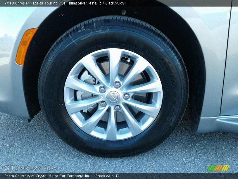 Billet Silver Metallic / Black/Alloy 2018 Chrysler Pacifica Touring Plus
