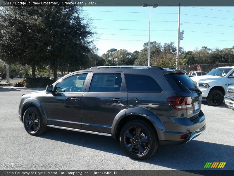 Granite Pearl / Black 2018 Dodge Journey Crossroad