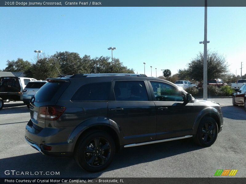 Granite Pearl / Black 2018 Dodge Journey Crossroad
