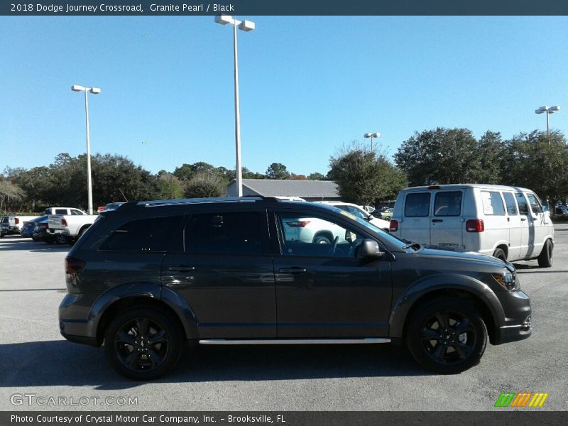 Granite Pearl / Black 2018 Dodge Journey Crossroad
