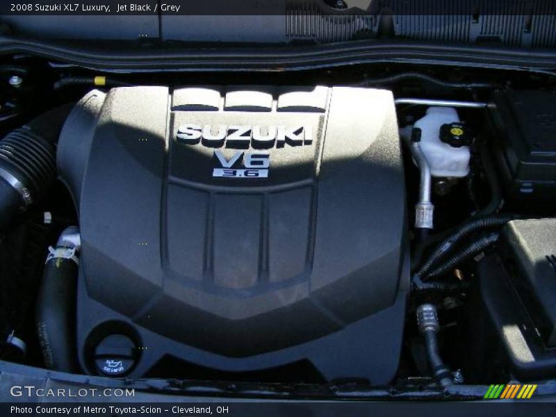 Jet Black / Grey 2008 Suzuki XL7 Luxury