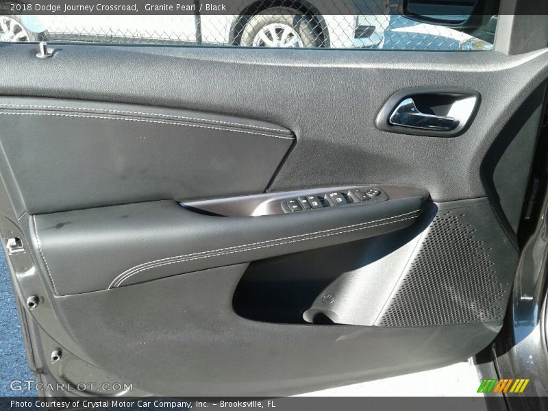 Granite Pearl / Black 2018 Dodge Journey Crossroad