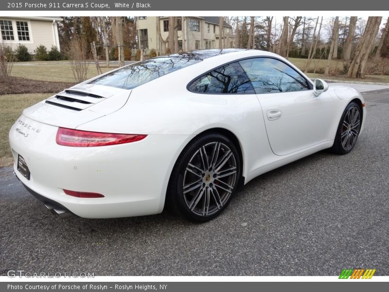 White / Black 2015 Porsche 911 Carrera S Coupe