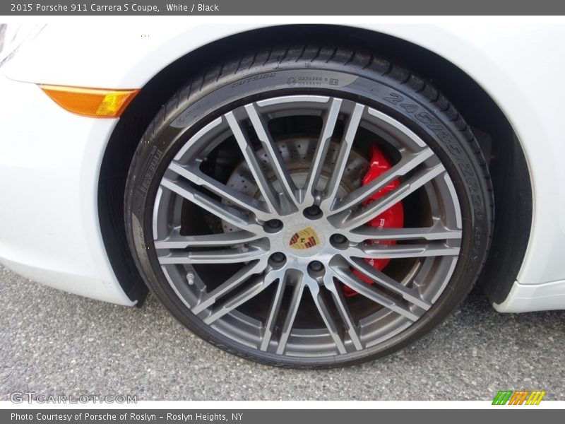 White / Black 2015 Porsche 911 Carrera S Coupe