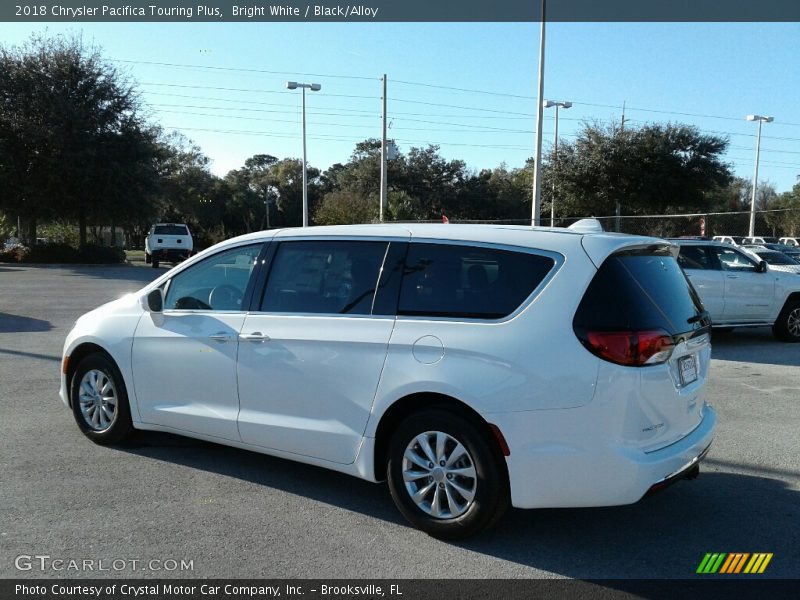 Bright White / Black/Alloy 2018 Chrysler Pacifica Touring Plus