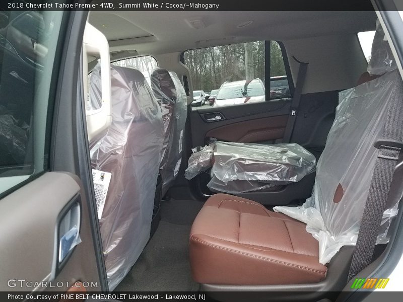 Summit White / Cocoa/­Mahogany 2018 Chevrolet Tahoe Premier 4WD