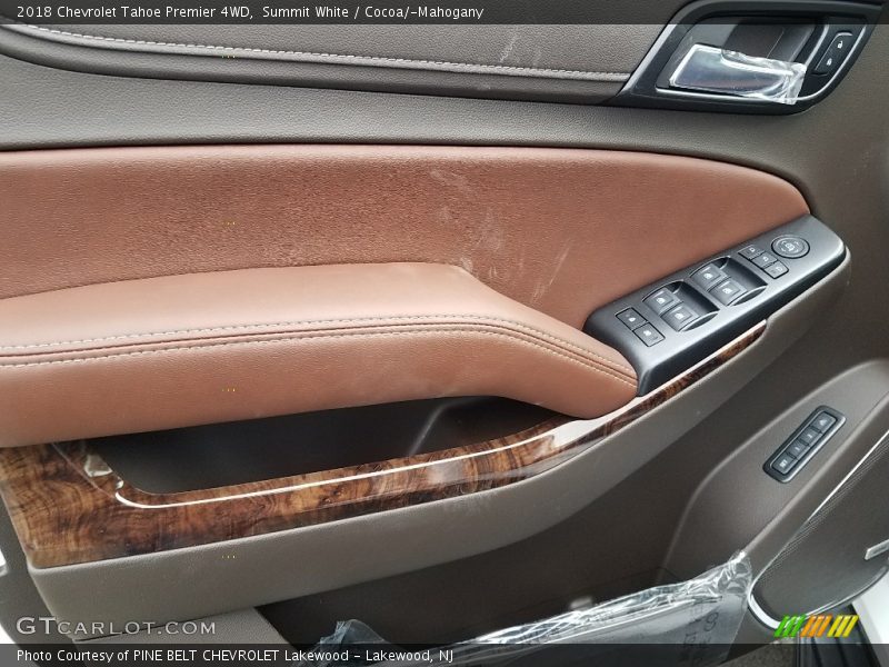 Summit White / Cocoa/­Mahogany 2018 Chevrolet Tahoe Premier 4WD