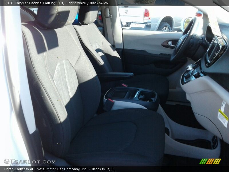 Bright White / Black/Alloy 2018 Chrysler Pacifica Touring Plus