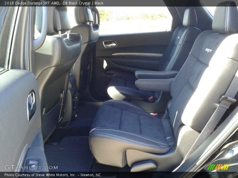 Rear Seat of 2018 Durango SRT AWD