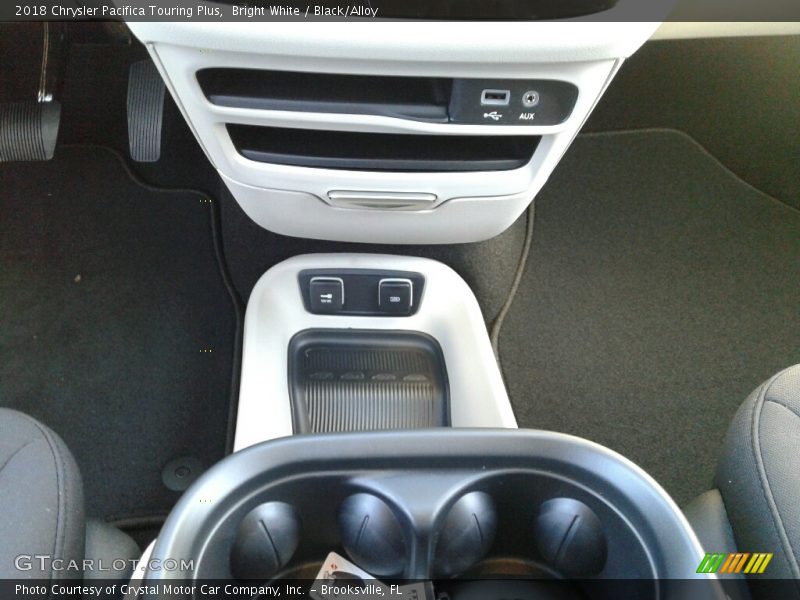Bright White / Black/Alloy 2018 Chrysler Pacifica Touring Plus
