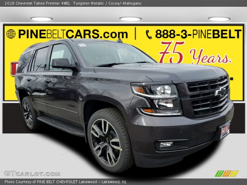 Tungsten Metallic / Cocoa/­Mahogany 2018 Chevrolet Tahoe Premier 4WD