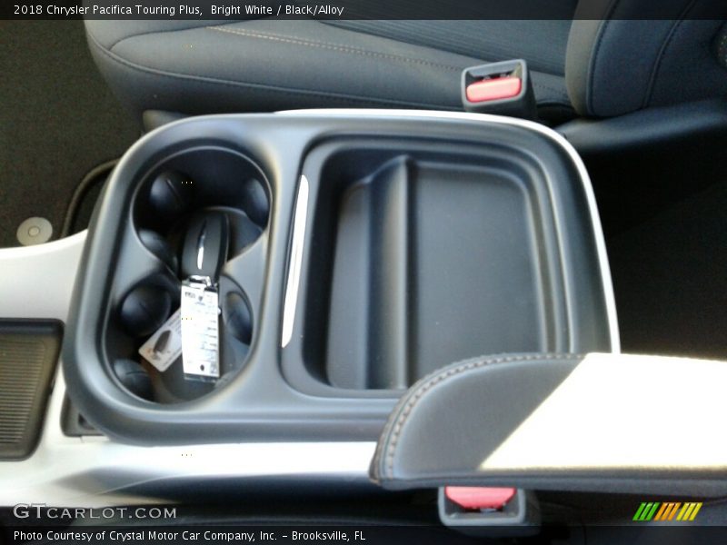 Bright White / Black/Alloy 2018 Chrysler Pacifica Touring Plus