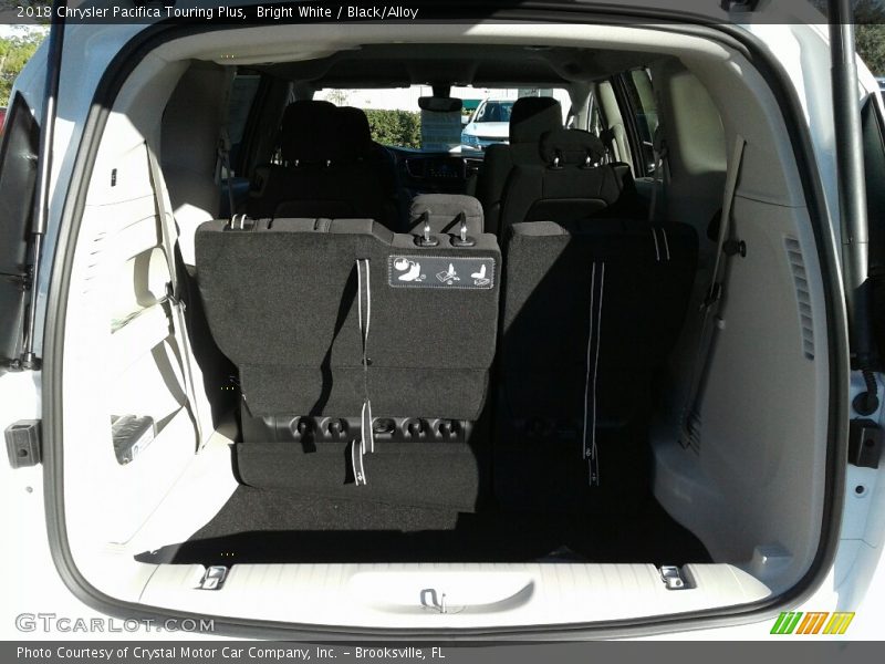 Bright White / Black/Alloy 2018 Chrysler Pacifica Touring Plus
