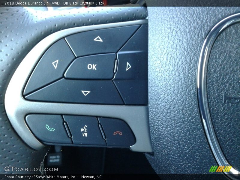 Controls of 2018 Durango SRT AWD