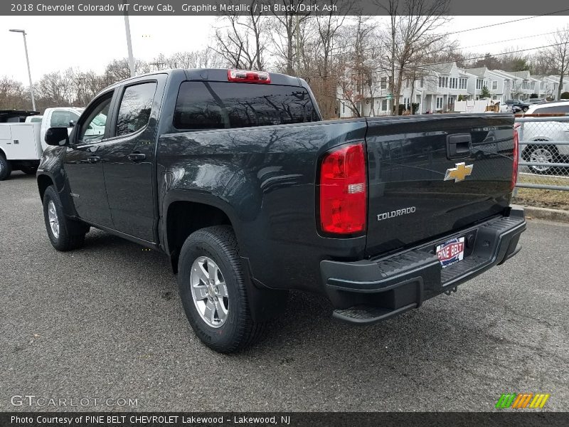 Graphite Metallic / Jet Black/Dark Ash 2018 Chevrolet Colorado WT Crew Cab