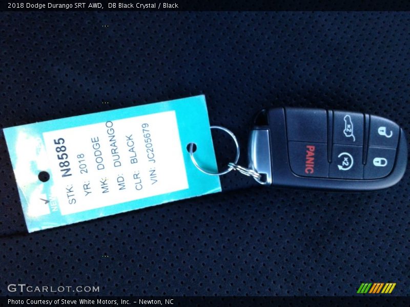 DB Black Crystal / Black 2018 Dodge Durango SRT AWD