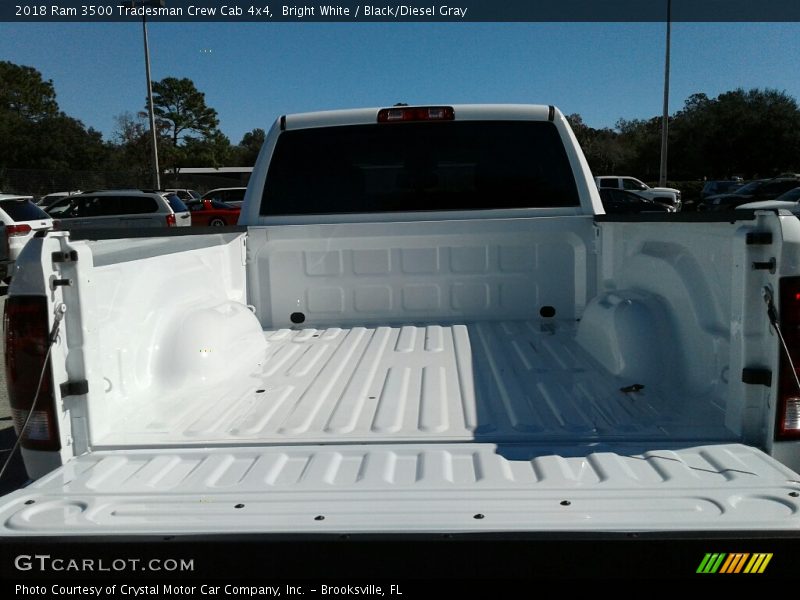 Bright White / Black/Diesel Gray 2018 Ram 3500 Tradesman Crew Cab 4x4