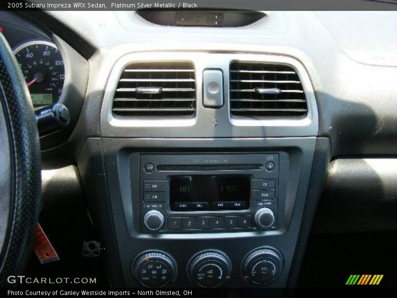 Platinum Silver Metallic / Black 2005 Subaru Impreza WRX Sedan