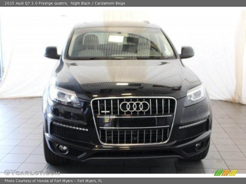 Night Black / Cardamom Beige 2015 Audi Q7 3.0 Prestige quattro