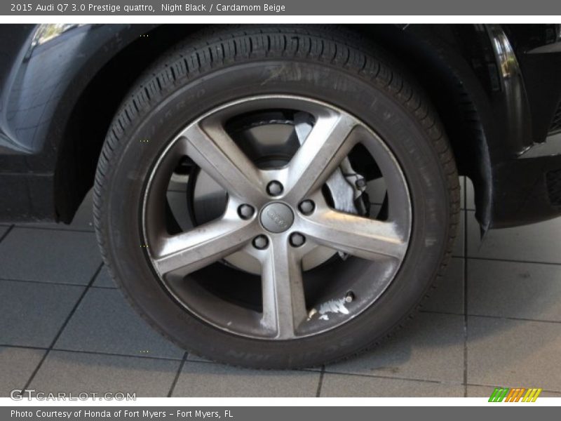 Night Black / Cardamom Beige 2015 Audi Q7 3.0 Prestige quattro