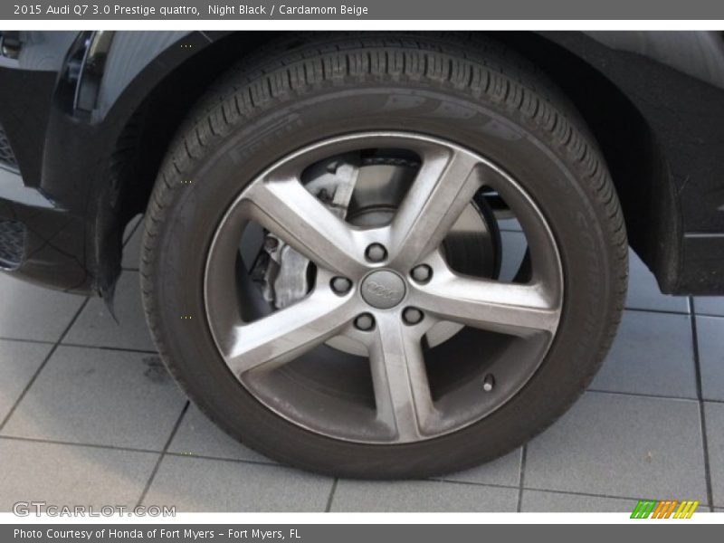 Night Black / Cardamom Beige 2015 Audi Q7 3.0 Prestige quattro