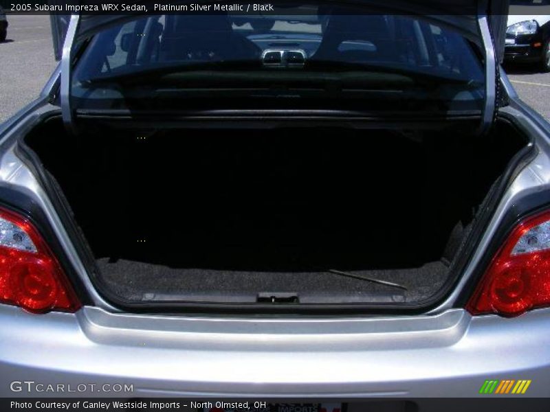 Platinum Silver Metallic / Black 2005 Subaru Impreza WRX Sedan