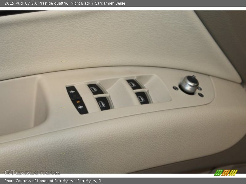 Night Black / Cardamom Beige 2015 Audi Q7 3.0 Prestige quattro