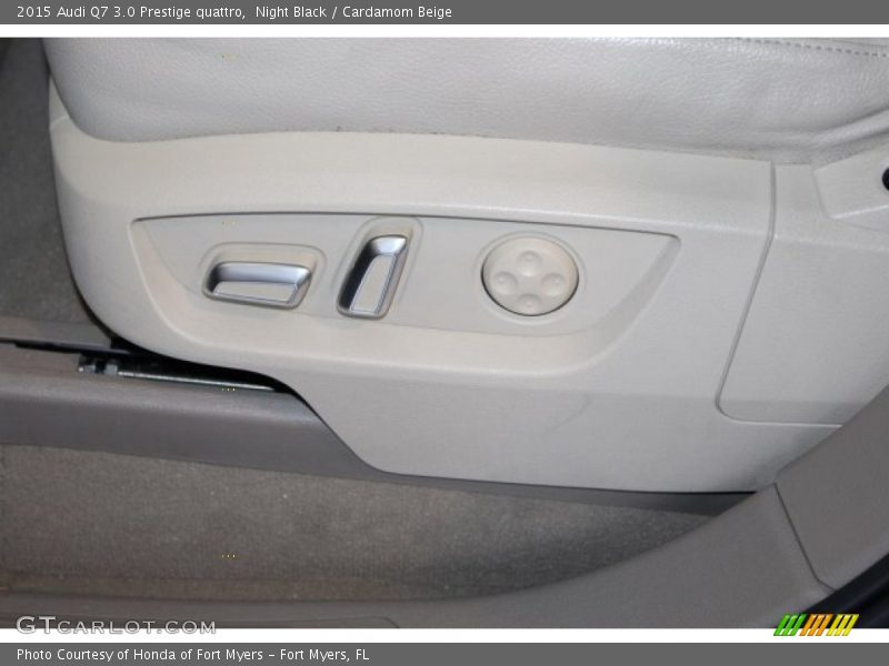 Night Black / Cardamom Beige 2015 Audi Q7 3.0 Prestige quattro