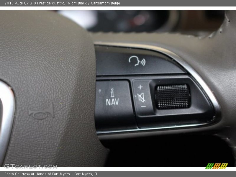 Night Black / Cardamom Beige 2015 Audi Q7 3.0 Prestige quattro