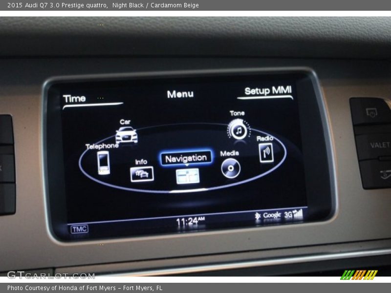 Night Black / Cardamom Beige 2015 Audi Q7 3.0 Prestige quattro