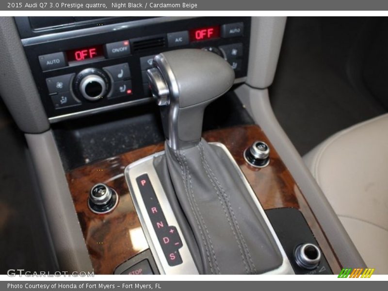 Night Black / Cardamom Beige 2015 Audi Q7 3.0 Prestige quattro