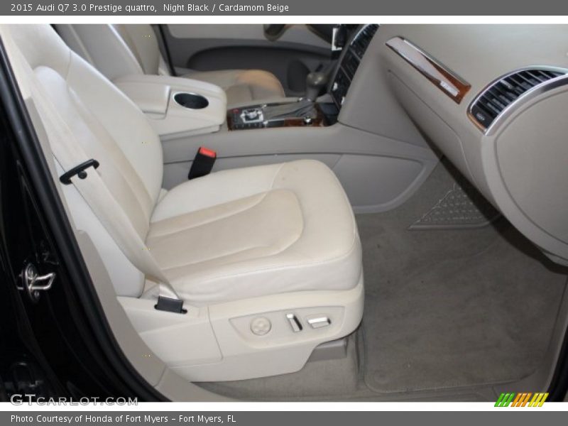 Night Black / Cardamom Beige 2015 Audi Q7 3.0 Prestige quattro