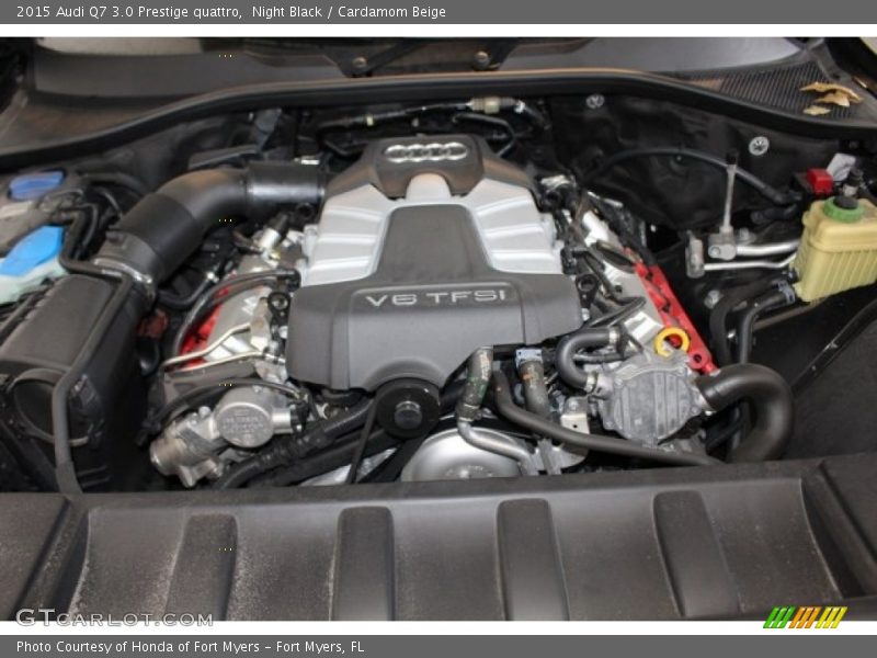Night Black / Cardamom Beige 2015 Audi Q7 3.0 Prestige quattro