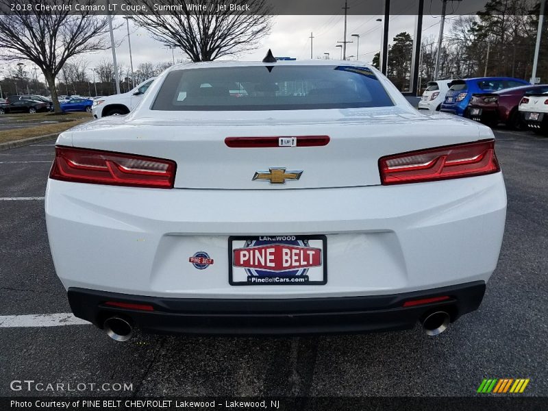 Summit White / Jet Black 2018 Chevrolet Camaro LT Coupe
