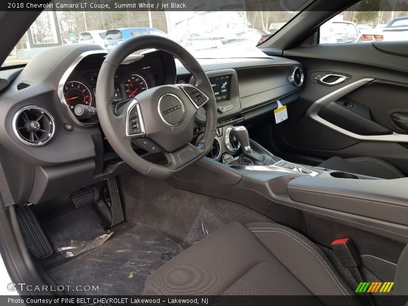 Summit White / Jet Black 2018 Chevrolet Camaro LT Coupe
