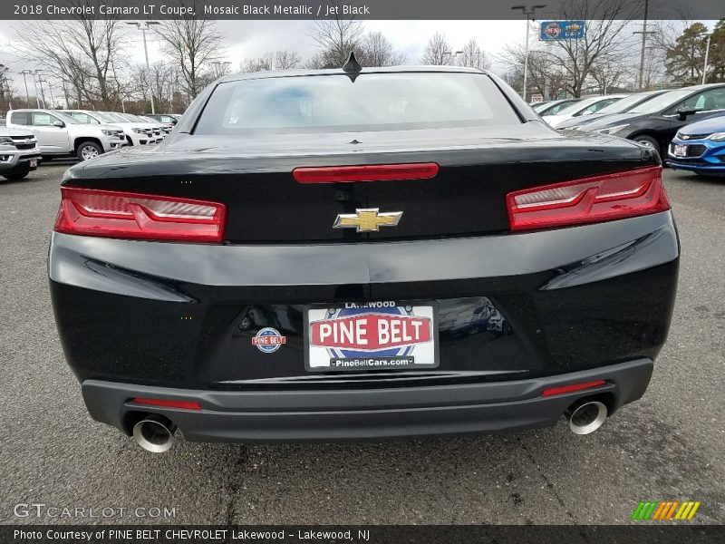 Mosaic Black Metallic / Jet Black 2018 Chevrolet Camaro LT Coupe