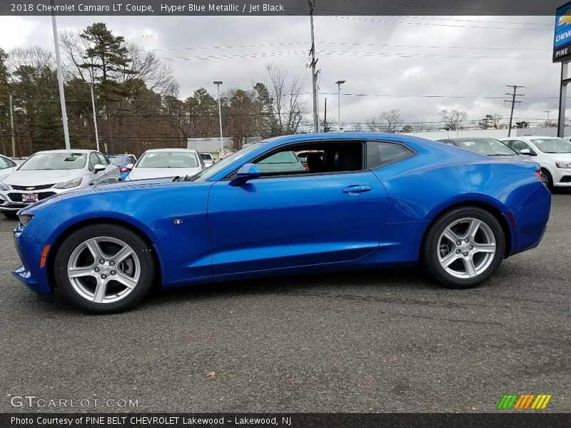  2018 Camaro LT Coupe Hyper Blue Metallic